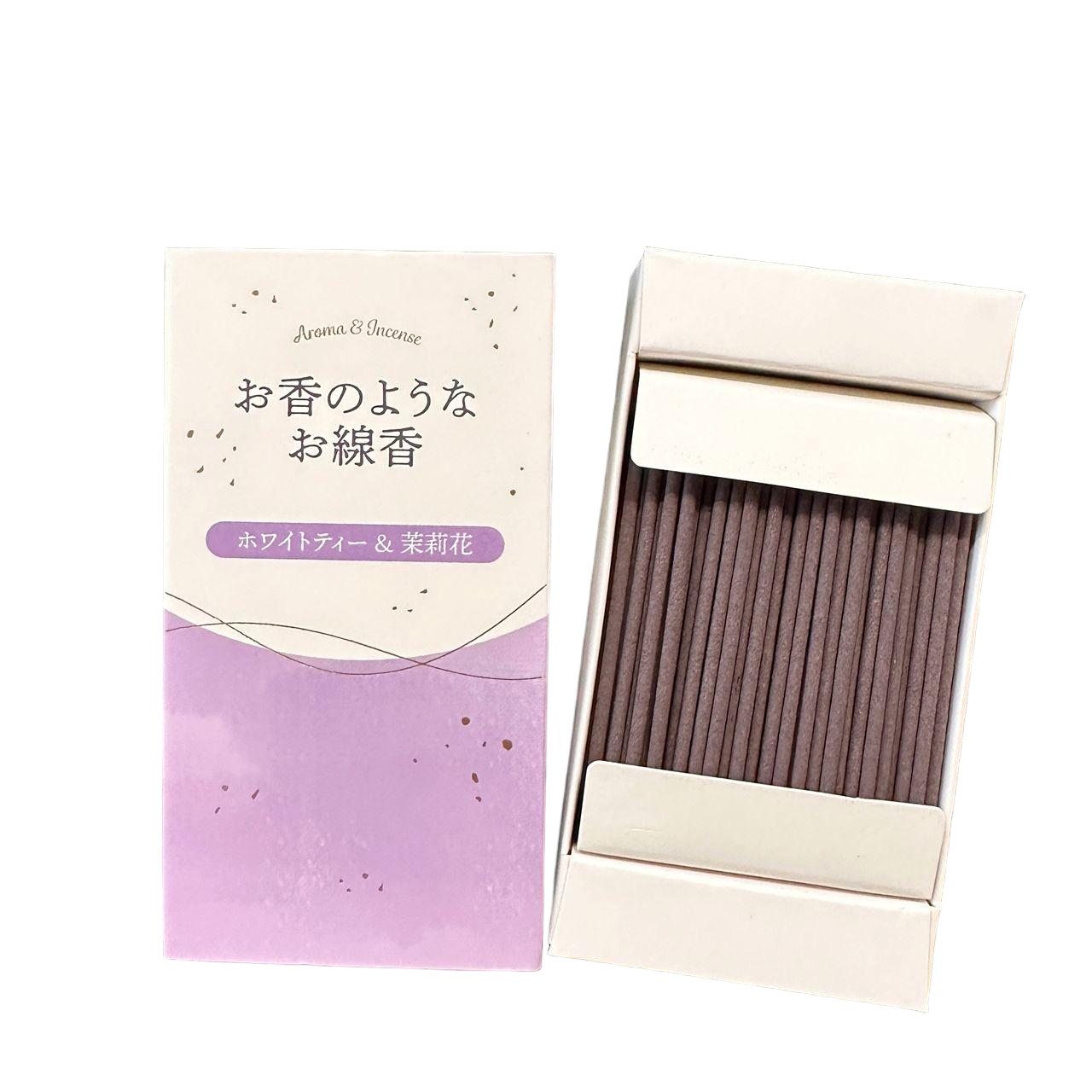 Aroma & Incense – White Tea & Jasmine | Clean, Serene, Refreshing