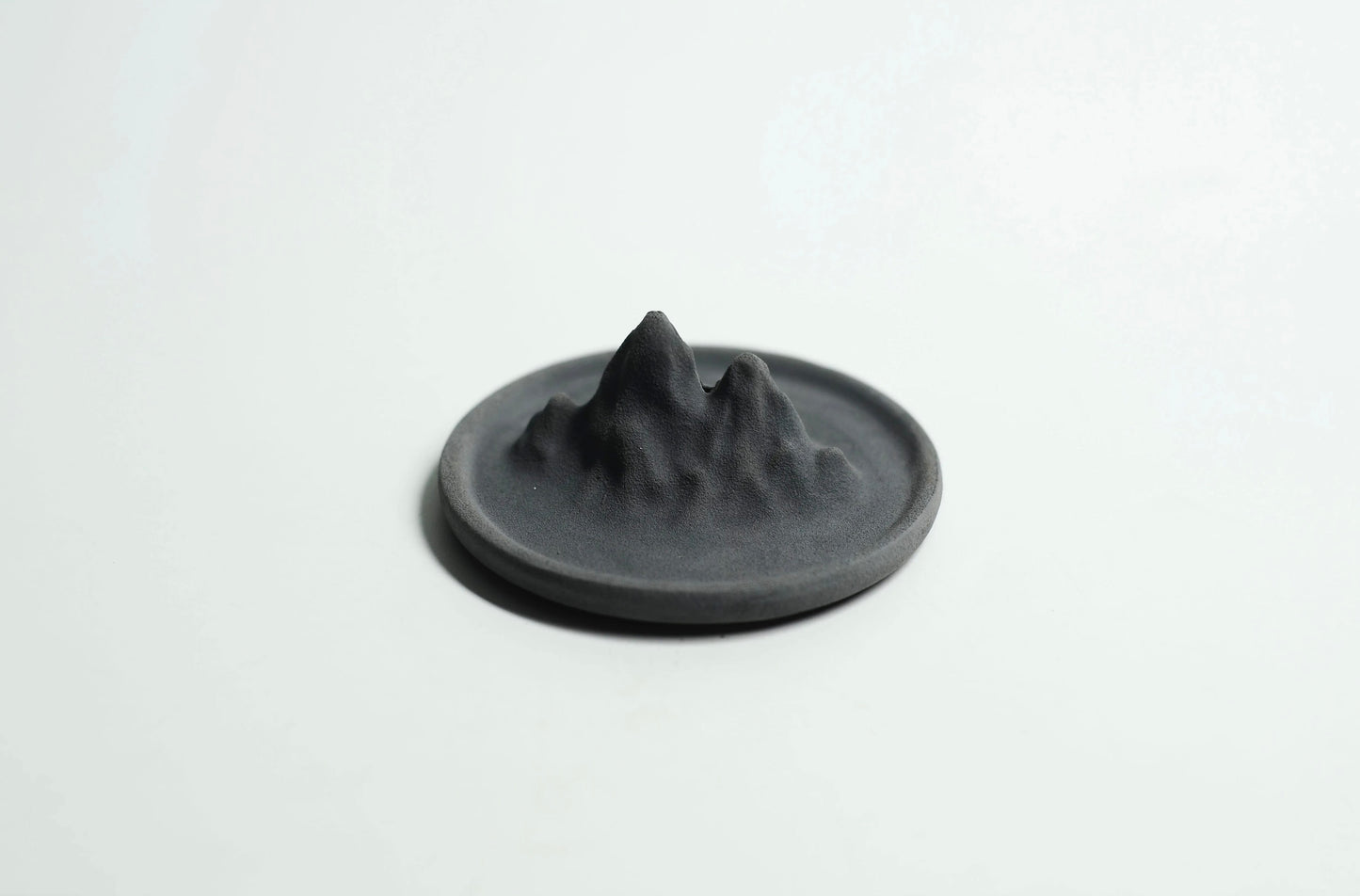 Mountain Form Concrete Incense Holder