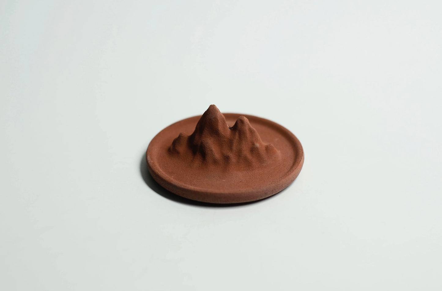 Mountain Form Concrete Incense Holder