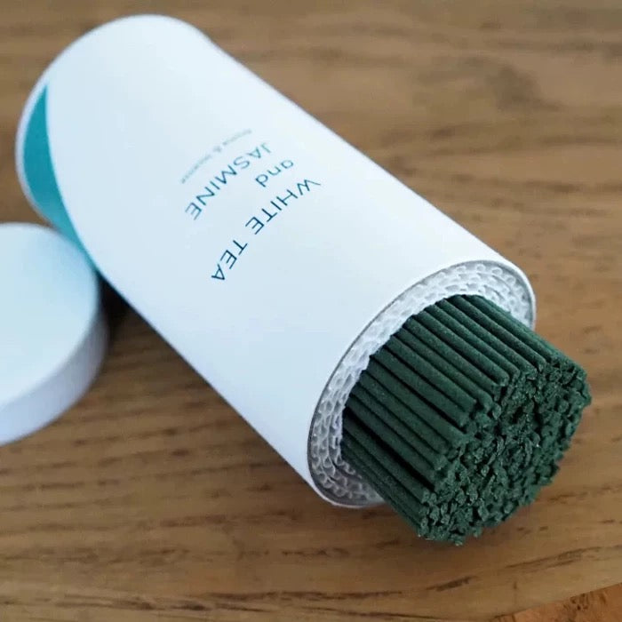 White Tea & Jasmine Incense Sticks | Fresh, Delicate & Airy