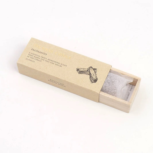Kousaido Cone Incense – Palo Santo （10 Cones）