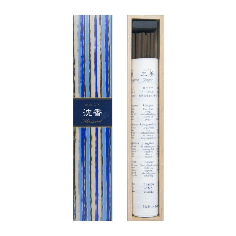 Nippon Kodo Kayuragi — Aloeswood (沈香) Incense Sticks (40 Sticks)
