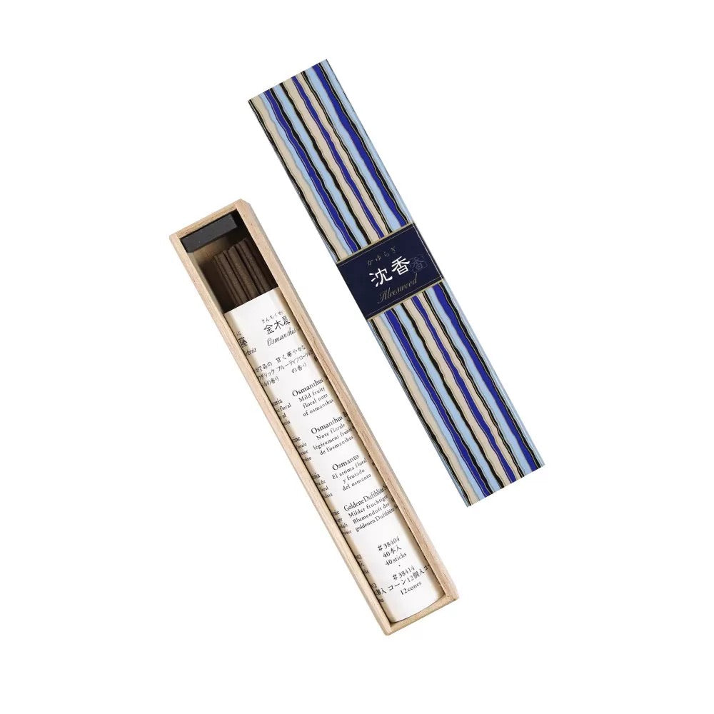 Nippon Kodo Kayuragi — Aloeswood (沈香) Incense Sticks (40 Sticks)
